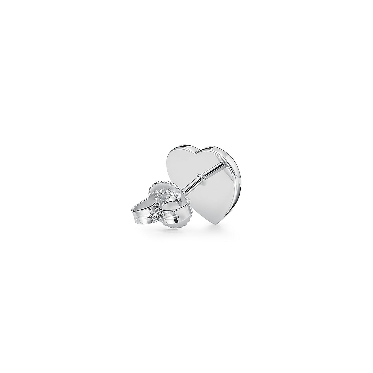 18K Return to Blue Heart Earrings