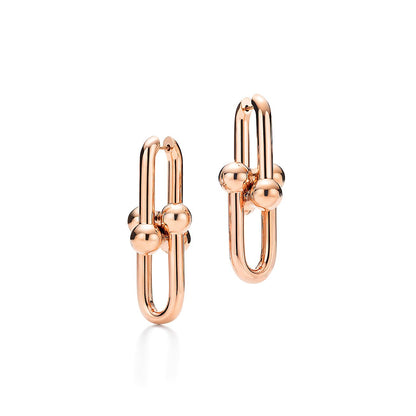 18K T HardWear Extra Large Link Earrings
